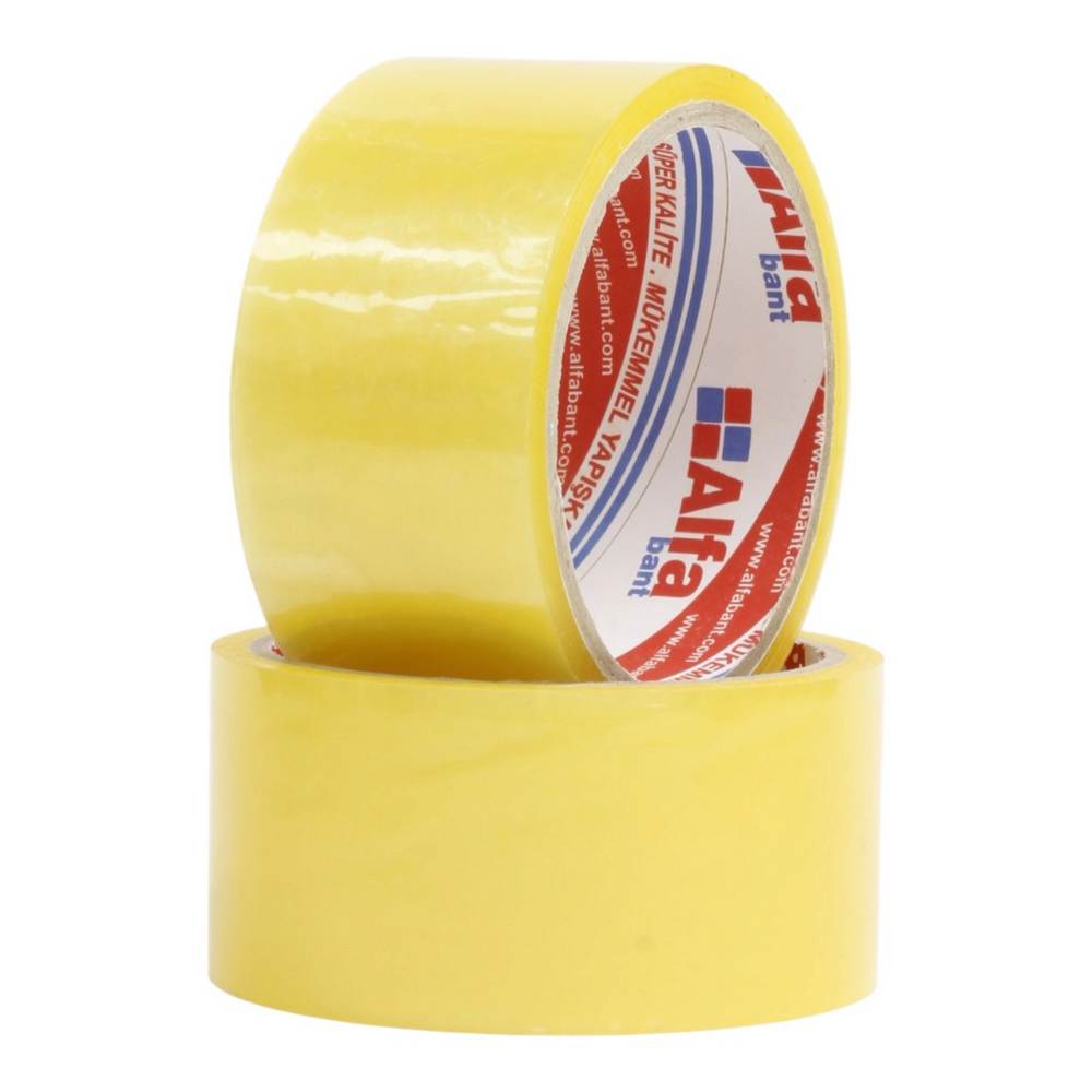 ALFA KOLİ BANDI 40 METRE x 45MM ŞEFFAF