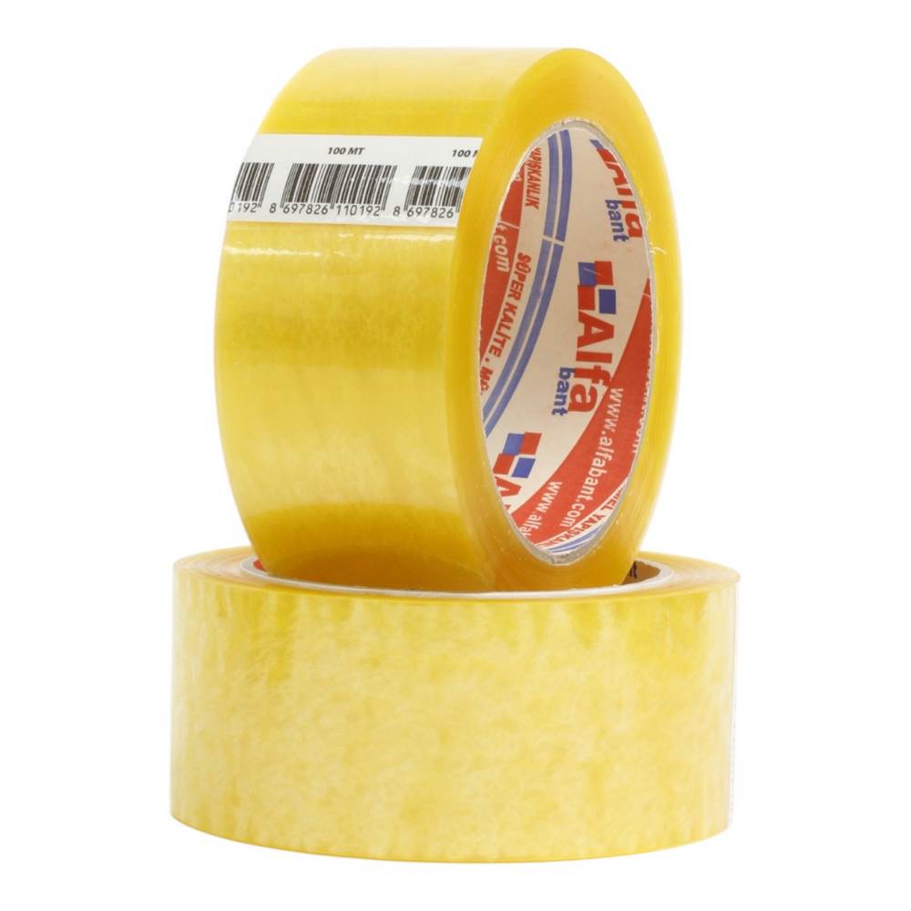 ALFA KOLİ BANDI 100 METRE x 45MM ŞEFFAF