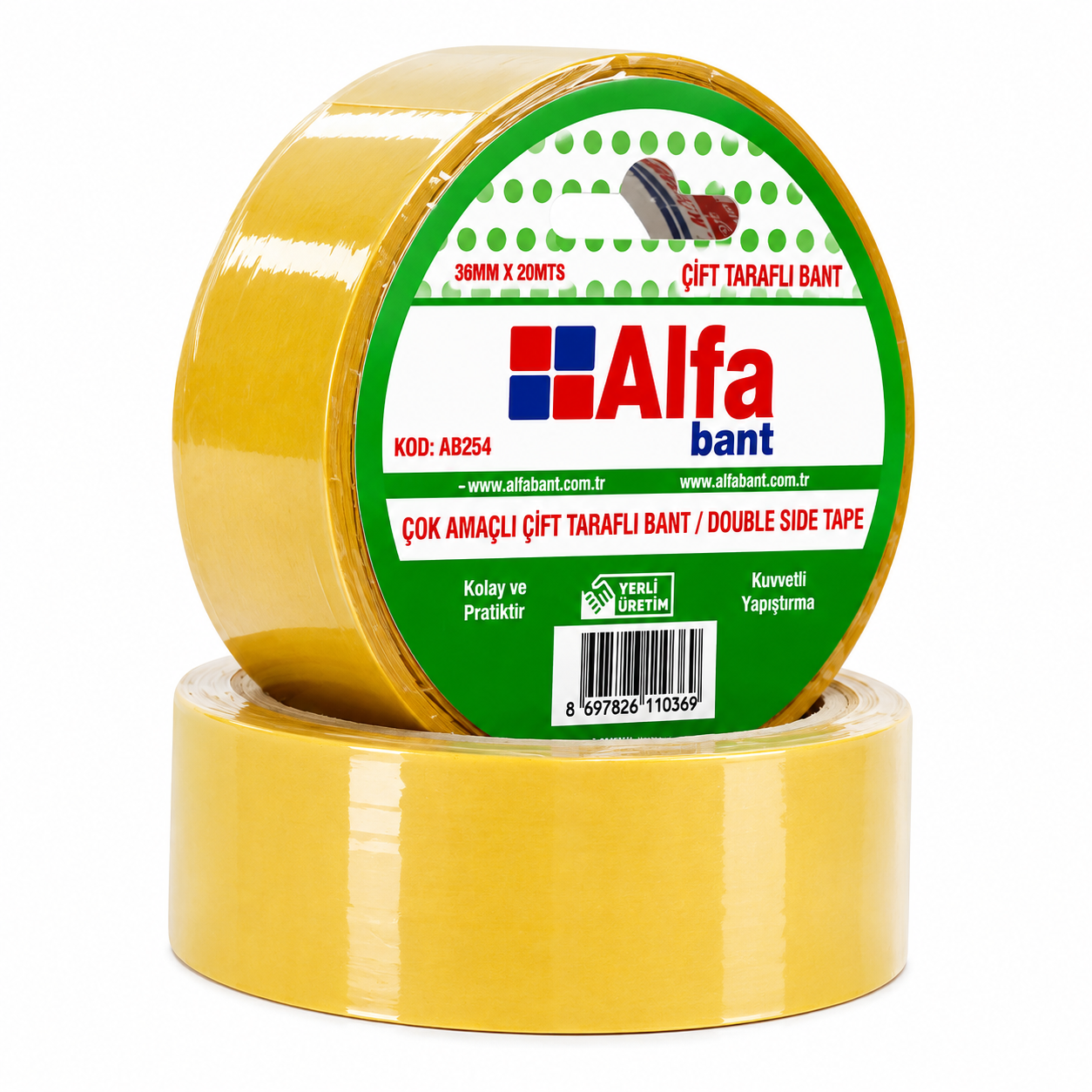 ALFA ÇİFT TARAFLI BANT PP HOTMELT