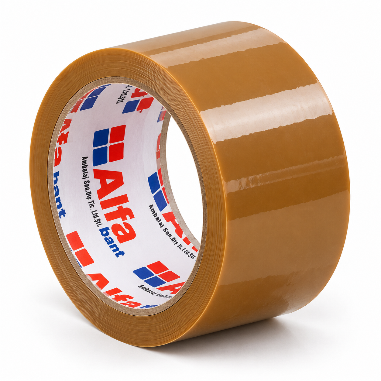 ALFA KOLİ BANDI 30 METRE x 45MM TABA (KAHVERENGİ)